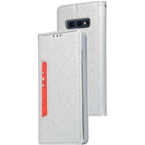 Floveme Professionelt pung etui - Samsung Galaxy S10E Silver