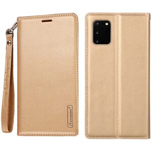 Samsung Galaxy S20 - Eksklusivt Hanman Wallet Cover Guld