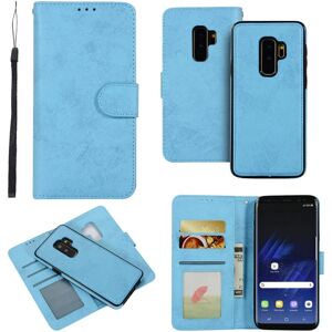 LEMAN Wallet etui med magnetisk funktion - Samsung Galaxy S9Plus Ljusblå