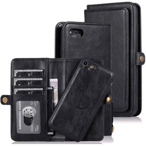 Zleep Professionelt Dual Wallet Cover - iPhone SE 2020 Svart