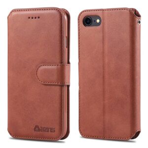 iPhone SE 2020 - Yazunshi Wallet Case Brun