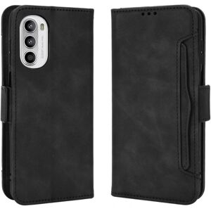 MTK Wallet Stand Telefontaske til Motorola Moto G52 - Sort Black