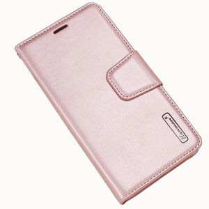 Huawei P30 Lite - Elegant Smart Wallet Cover (HANMAN) Roséguld