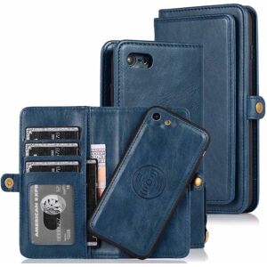 Apple Dobbelt Wallet Case - iPhone SE 2020 Mörkblå