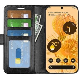 ExpressVaruhuset Google Pixel 8 Pro Wallet Case PU-læder 4-LOMMES