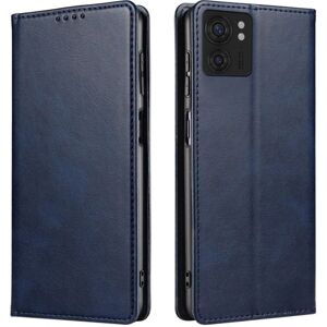 SKALO Motorola Edge 40 5G Premium Wallet Flip Cover - Blå Blue