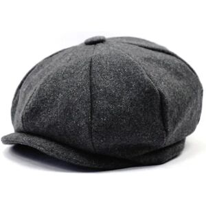 Herre Flat Hat Sildeben Newsboy Cap Tweed Peaky Blinders Baker Boy Hat