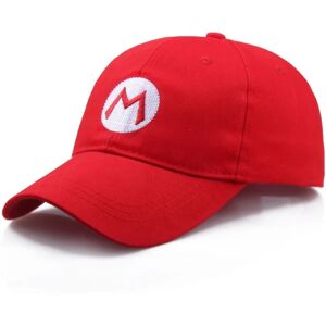 Baseballkasket Super Mario RØD red