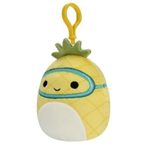 Squishmallows Clip-On Maui ananas, 9 cm