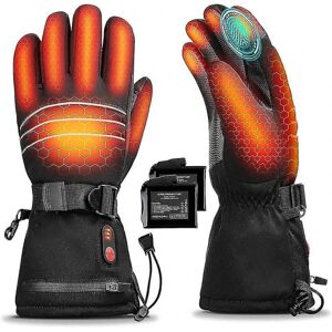Skiløb Udendørs ridning Elektriske handsker Fem-fingers Touch Screen Varme Anti-kold varmehandsker L