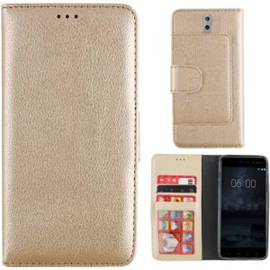 Colorfone Nokia 8 Wallet Case (Guld) Silver