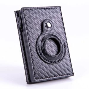 AirTag plånbok kortholder kort RFID kulfiber
