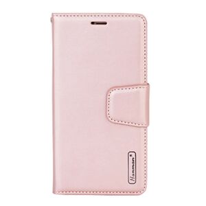 Hanman Samsung Galaxy S20 - Elegant Smart Wallet Cover Roséguld