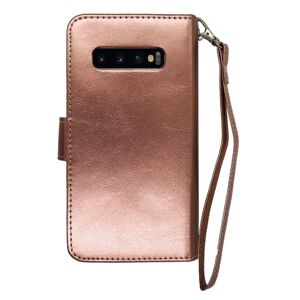 Royben Samsung Galaxy S10 Plus - Stilfuldt Smart Wallet etui Roséguld