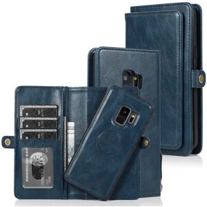 Zleep Smooth Double Wallet Case - Samsung Galaxy S9 Mörkblå