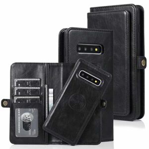 Zleep Smooth Double Wallet Case - Samsung Galaxy S10 Plus Svart