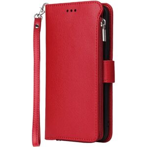 Floveme Smooth Wallet Case - Samsung Galaxy A51 Röd