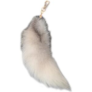 Plys-ræv Hale Nøglering Furry Animal Tail Nøglering Nøglering 40cm Animal Tail B