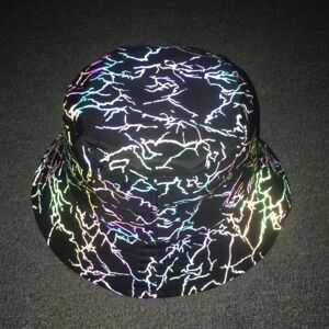 Unisex Fashion Reflekterende fiskerhat Hologram Climbing Bucke