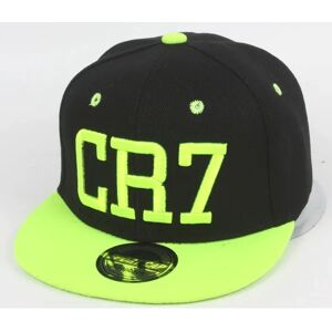 Barn Fotbollsstjärna Ronaldo CR7 Broderi Barn Cap Hatt Ben Pojkar Flickor Sport Snapback Hip-hop Kepsar Gorras green