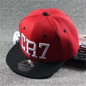 New Fashion Børn Ronaldo Cr7 Neymar Njr Kasket Hat Drenge Piger Børn Messi Snapback Hatte Hip Hop Kasketter Gorras red CR7