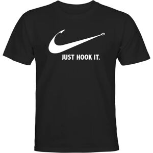 Just Hook It - T-SHIRT - MÆND Svart - L