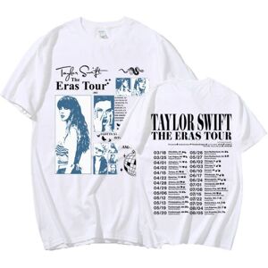 hvid Multi-Style Taylor Swift Fan T-Shirt Trykt T-Shirt Skjorta Pullover Vuxen Collection Taylor Swift T-shirt tilgængelig i forskellige stilarter style 6 S