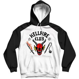 Voksne Børn Stranger Things Sæson 4 Hellfire Club hættetrøje 3/4-ærmet T-shirt sweater Hoodie Aldult XL