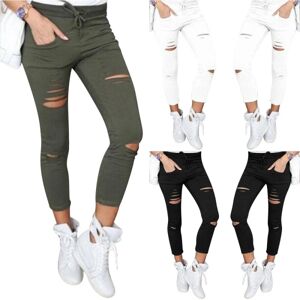 StarGadgets Jeans Leggings Stretch Jeggings XL4 - Grön