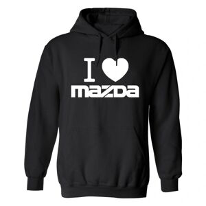 Mazda - Hættetrøje / Sweater - UNISEX Svart - 3XL