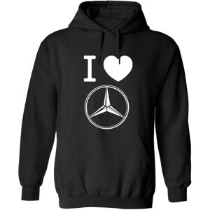 Mercedes-Benz - Hættetrøje / Sweater - DAME Svart - S