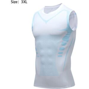 Ionic Shaping Vest Sports Hudtætte Veste WHITE 3XL white 3XL