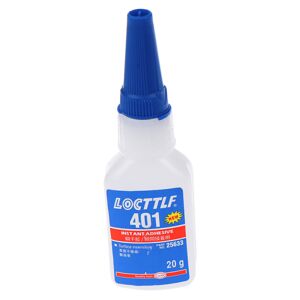 5 STK 20g Loctite 401 hurtigklæbende flaske Stronger Super Glu Clear Clear 5 pcs