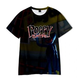 Poppy Playtime Print T-shirt Børn Dreng Pige Fashion Tee Toppe - Perfet A 5-6 Years