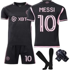 MIA MI Messi Camiseta No10 fodboldtrøje drenge T-shirt sæt til voksne sportstøj pige sportsdragt Beskyttende beklædning Cosplay Kit A1 24