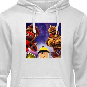 Børn Hoodie Roblox grå 5-6 År