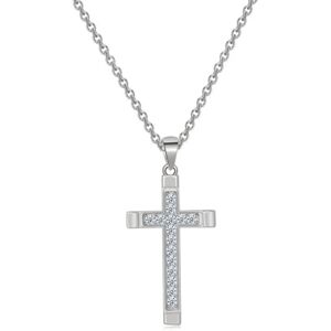 Floveme Elegant halskæde (CROSS) Silver