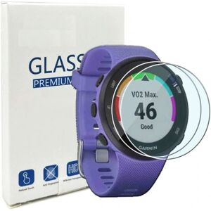 ExpressVaruhuset 2-PACK Garmin Forerunner 45 & 45s hærdet glas 0,2 mm 9H 2,5D Transparent