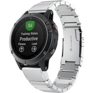 Link armbånd Garmin Fenix 5/5 Plus/6/6 Pro Sølv