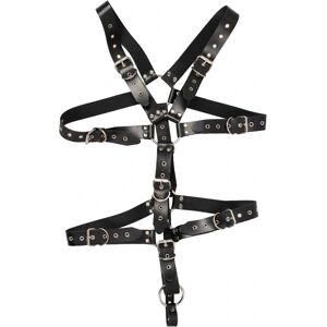 ZADO: Strap Body Harness with Ring Svart