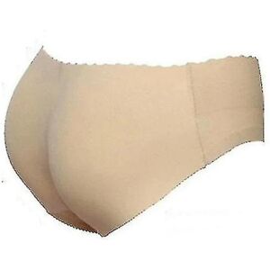 Kvinder sømløse numse Push Up Shapewear szkyd Beige XL