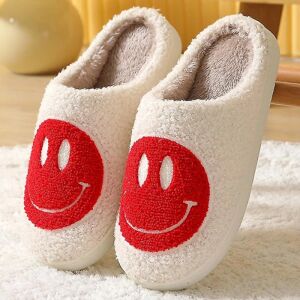 Tofflor Smiley Face Tofflor Dam Smile Tofflor Red 38-39