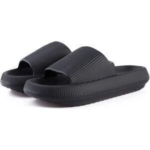 Pude Slides Sandaler Ultra-Soft Slippers SORT 38-39 Black 38-39