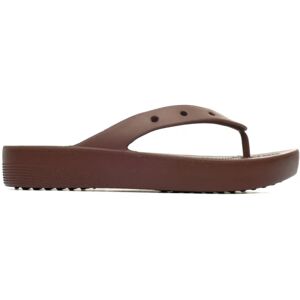 Flip-flops Crocs Classic Platform Flip Brun 38