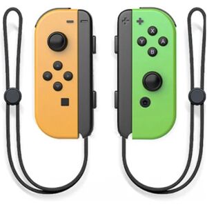 Til Nintendo Switch Controller Joy-con L/r Gamepad med strop joysticks Udskift Joycon Gul Grøn