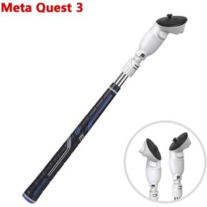 Vr Golf Club Attachment Kompatibel Meta Oculus Quest 3, vægtet Golf Club Attachment til Meta Quest 3, Golf Game Extension Adapter