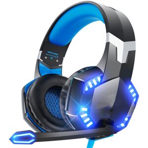 Gaming Headset til PS5 PS4 PC Xbox One, Surround Sound Over Ear