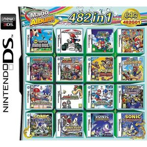 482 i 1 album videospilkort patron konsolkort til Nintendo Ds 3ds 2ds Nds Ndsl Ndsi