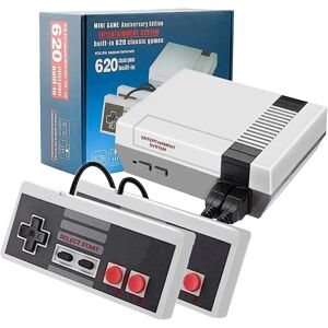 Nintendo Klassisk retro-spilkonsol Mini-videokonsolspil med 620 spil - Av Output-COLOR:EU-stik