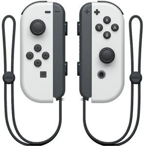 Nintendo Kompatibel med original fitness Bluetooth controller NS spil venstre og højre små håndtag White